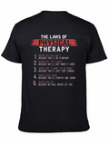 PT Physical Therapy THerapist Casual Graphic T-Shirt – Simple And Comfortable Daily Wear