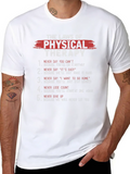 PT Physical Therapy THerapist Casual Graphic T-Shirt – Simple And Comfortable Daily Wear