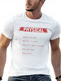 PT Physical Therapy THerapist Casual Graphic T-Shirt – Simple And Comfortable Daily Wear