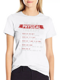 PT Physical Therapy THerapist Casual Graphic T-Shirt – Simple And Comfortable Daily Wear