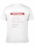 PT Physical Therapy THerapist Casual Graphic T-Shirt – Simple And Comfortable Daily Wear